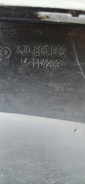 фото №9, Спойлер бампера перед 6j0805903 seat ibiza