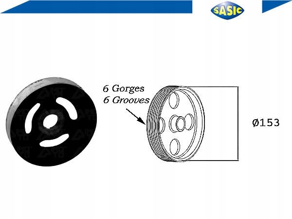 фото №2, Колесо пасове вала citroen ds3 1.4 hdi 70