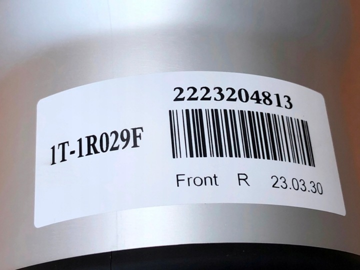 фото №9, Амортизатор повітряна подушка правий перед 2223204813 do mercedes benz w222 2013-2020