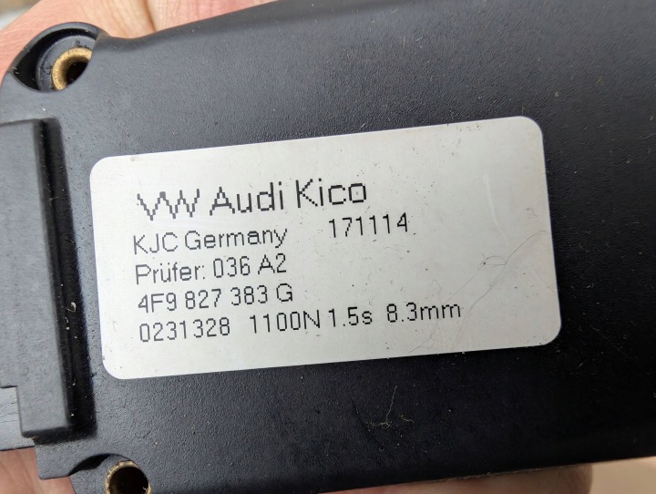 фото №6, Audi q5 sq5 a4 b8 a6 замок доводчик кришки задньої багажника 4f9827383g новий or