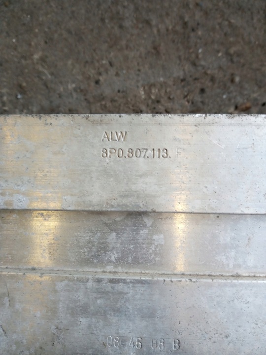 фото №9, A3 8p рестайлинг 08-12 балка перед передняя зона смятия усилитель