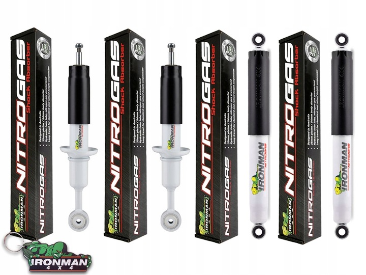 фото №10, Амортизаторы перед зад +2'' navara d40 ironman