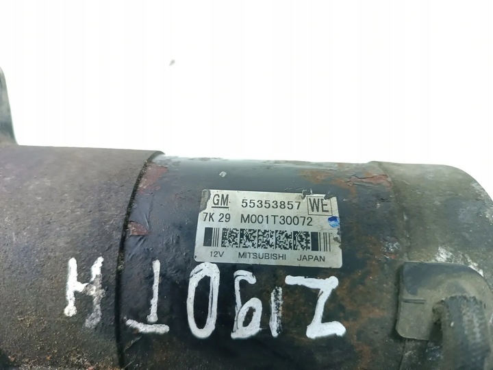 фото №7, Opel astra стартер 1.9 cdti дизель 110kw 150 hp 55353857 2008 04-10