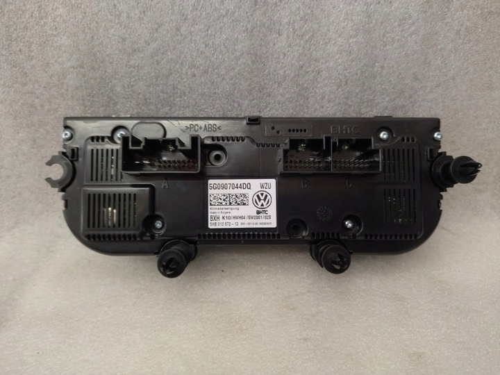 фото №6, 5g0907044dq панель кондиціонера клімат vw golf vii 7