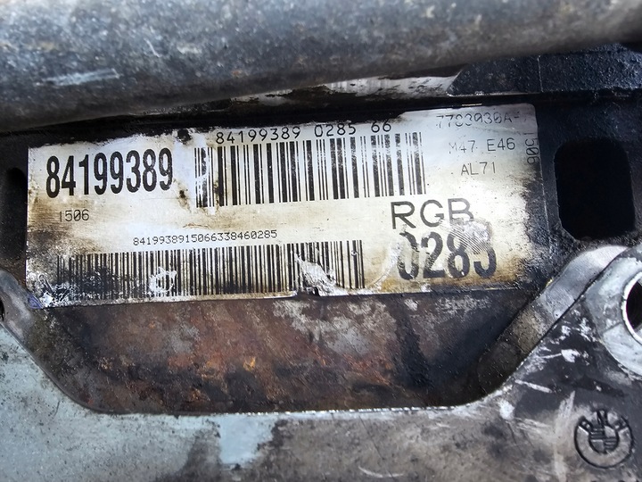 фото №10, Двигун bmw e46 e39 m47d20 2.0d 136km