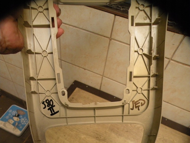 фото №10, Volvo s80 ii v70 iii панель рамка средняя туннеля