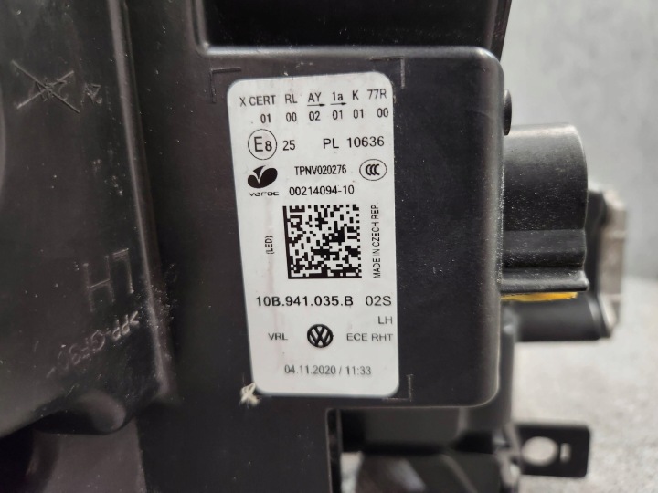 фото №14, Фара передня передня ліва volkswagen id.3 повний led iq light 10b941035b-