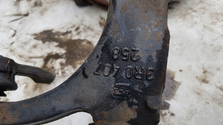 фото №11, Поворотна опора важіль права перед seat exeo 2.0 tdi