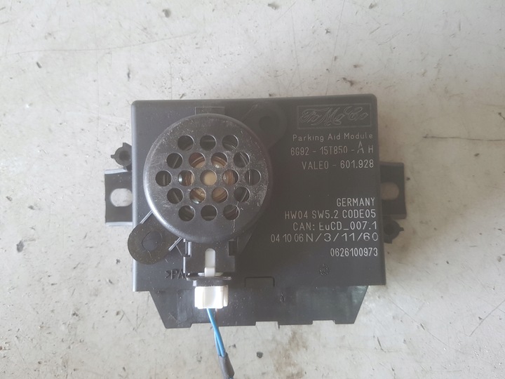 фото №1, Ford galaxy mk3 06r- модуль блок керування pdc