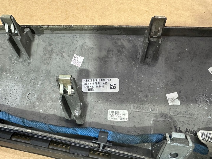 фото №13, Планки внутрішні, двері, декори, планка консолі, консоль mercedes cls w218