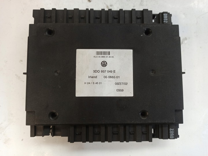 фото №1, Volkswagen phaeton модуль комфорту 3d0937049e