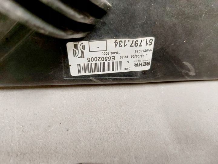 фото №8, Fiat grande punto 1.4 8v вентилятор охлаждения радиатора (диффузор) 51797135