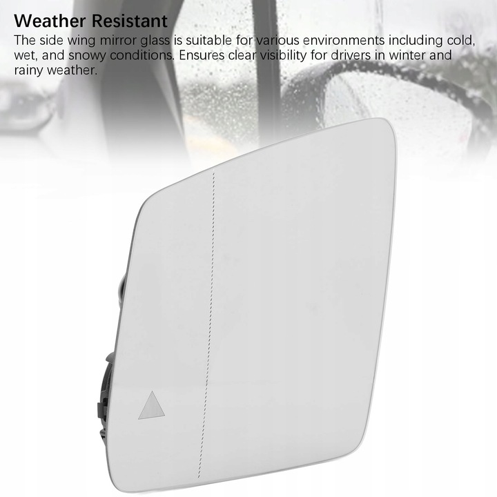 фото №7, Передние левая зеркало задние szklanie a1668100219 з підігрівом боковые us