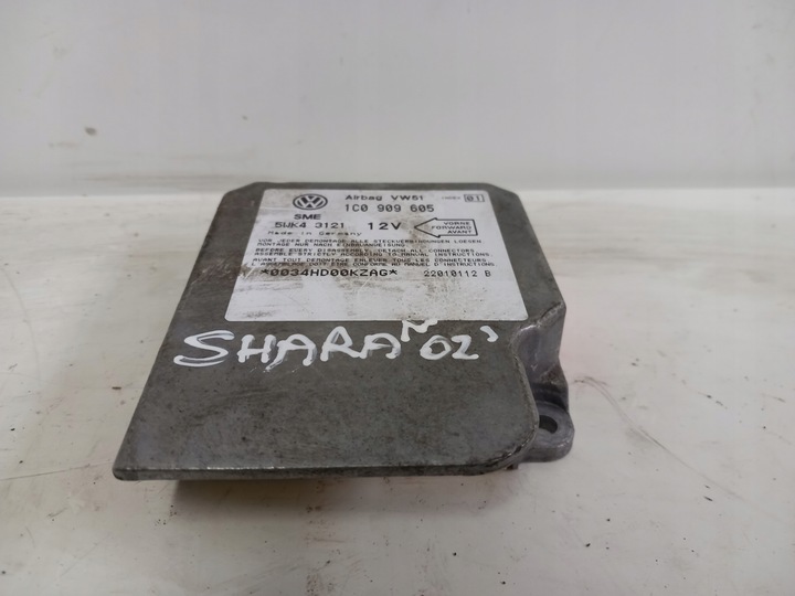 фото №1, Модуль датчик подушка безпеки vw sharan рестайлінг 02r 1c0909605a