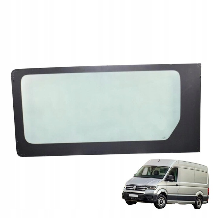 фото №1, Скло бокова vw crafter ii 2017 права темне