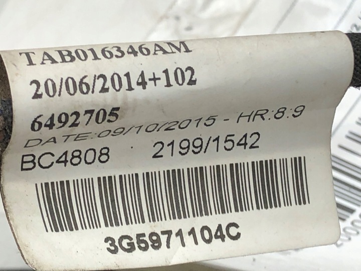 фото №3, Джгут pdc зад vw passat b8 14-22 3g5971104c