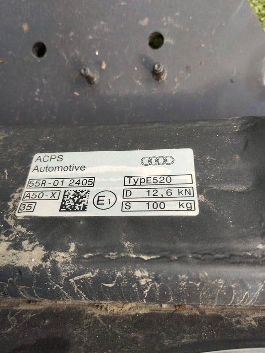 фото №8, Audi q5 ii fy 17- hak буксирувальний 80a800495j джгут комплект