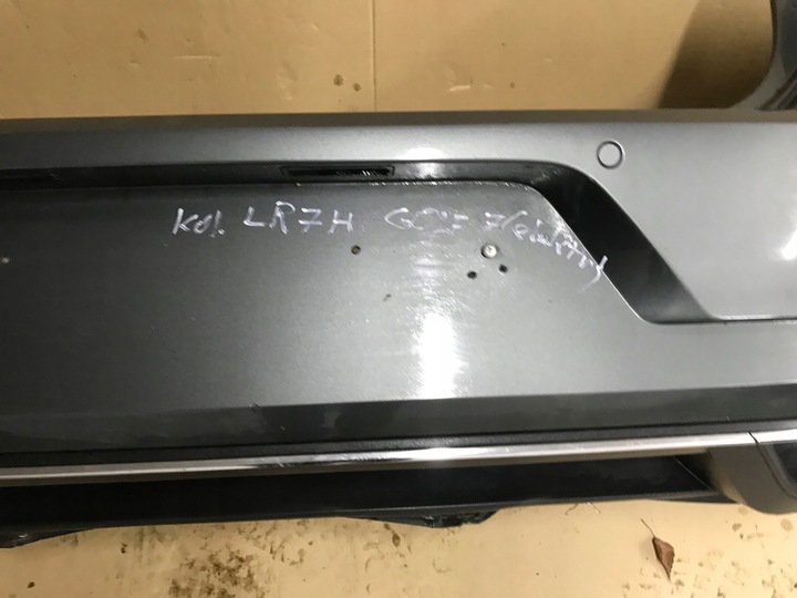 фото №7, Golf vii рестайлінг 5ge e-golf 7.5 бампер зад задній сірий lr7h