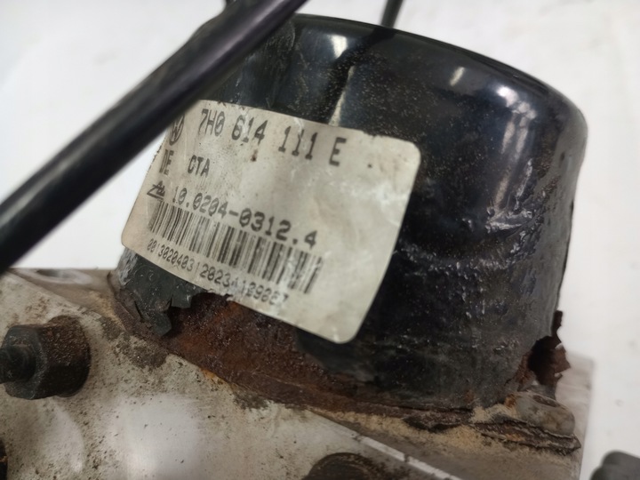 фото №8, Vw t5 насос тормозная abs 7h0907379e 7h0614111e европа