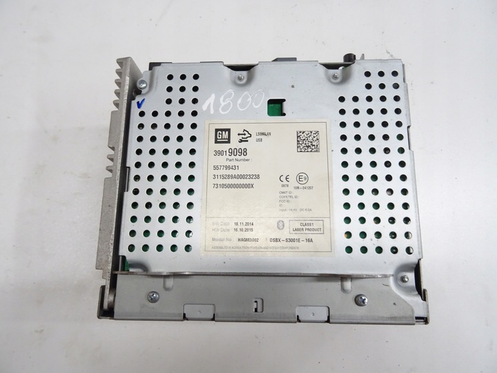 фото №8, Opel zafira c панель радіо дисплей кондиціонера комплект