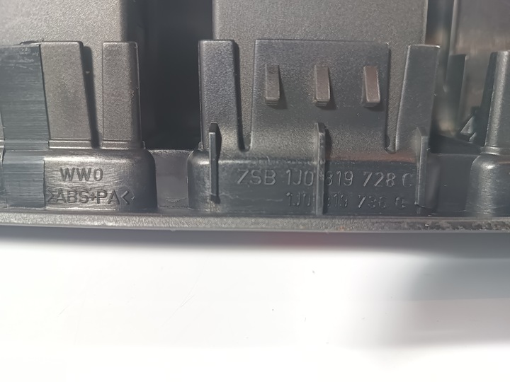 фото №5, Vw golf iv 4 97-06 решітка повітропровід повітря середня оригінальний номер 1j0819728c