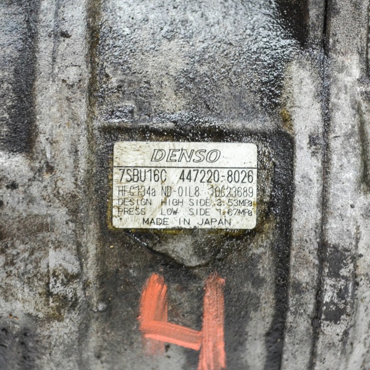 фото №5, Компрессор кондиционера bmw 5 e39 4472208026 4071930 3.0l 142kw 2002