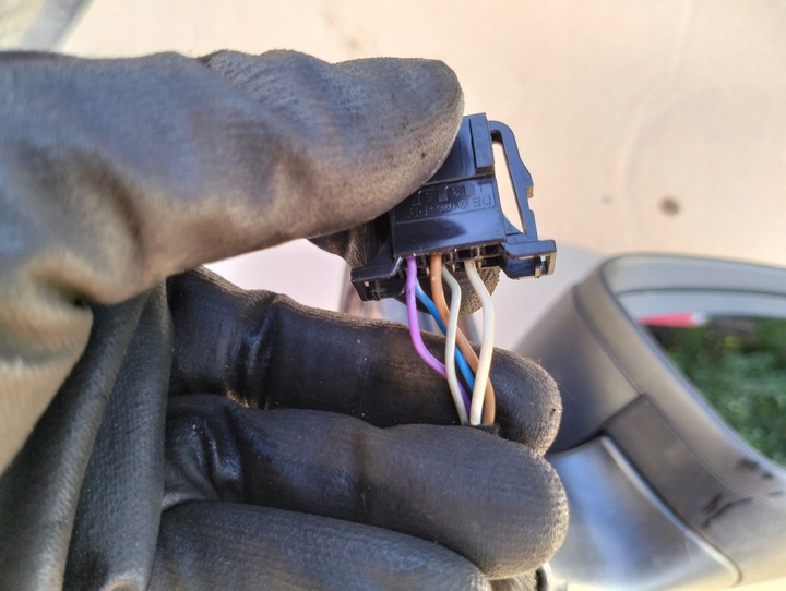 фото №9, Skoda rapid 2013 зеркало правые 5pin uk 5jc857408