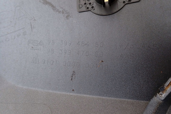 фото №15, Opel astra l vi 22- накладка бампер перед передній 9839948480 oem номер