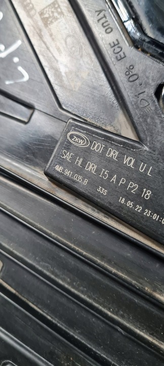 фото №8, Sq8 q8 лампа фара левая левый перед matrix модули usa 4m8941035b