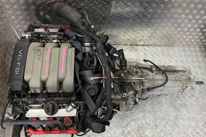 фото №7, Двигатель комплектный коробка передач swap audi a6 c6 a7 s7 4k8 2.8 chv npd