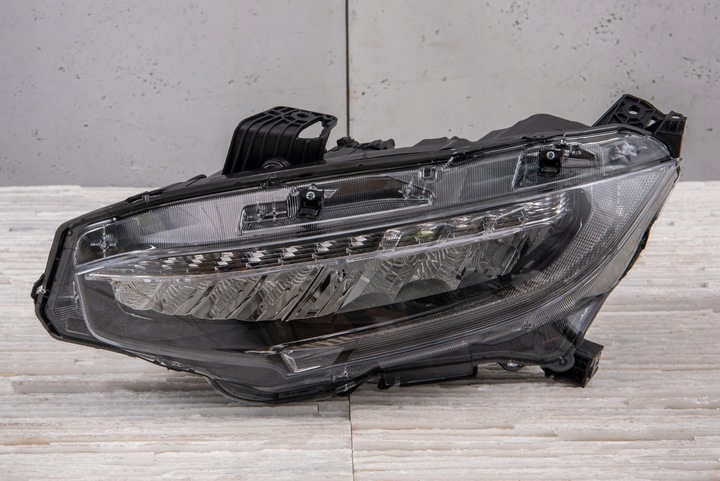 фото №10, Honda civic x 2016-2019 sedan лампа передняя led левая 33150tedp11