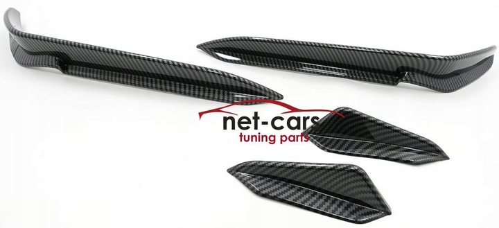 фото №5, Спойлер накладка бампер golf 7.5 17- карбон r lin