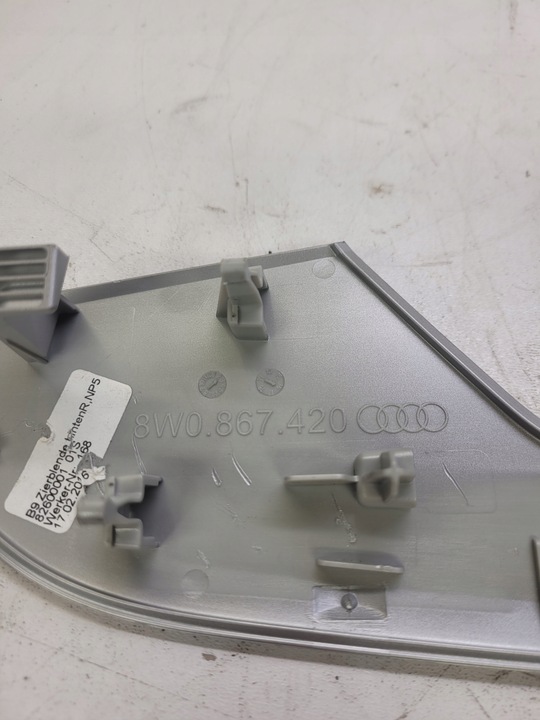 фото №6, Dekor планка двері праві зад audi a4 b9 8w0867420