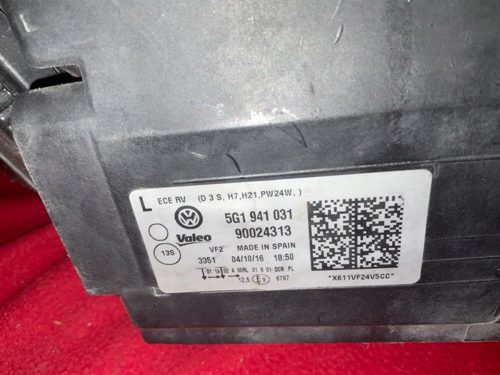 фото №8, Vw golf 7 лампа лампи перед 5g1941031 5g1941032 оригінал європа