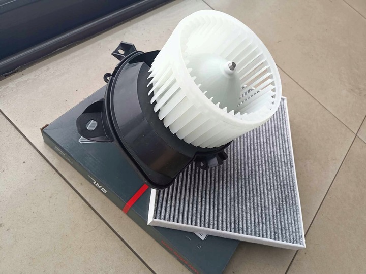 фото №11, Новая воздуходувка вентилятор do воздуховод фильтр салонный węgl opel adam corsa d e