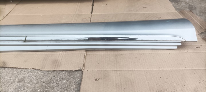 фото №6, Mercedes w205 sedan планка пороговая накладка хром правая левая avantgarde 775