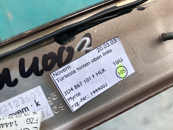 фото №7, Vw phaeton дерево dekor планка левый зад левая задняя