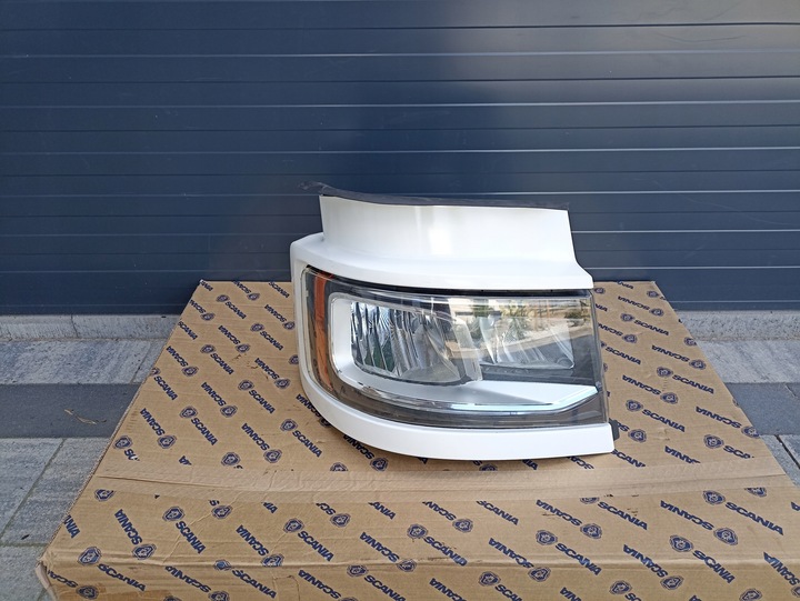 фото №1, Лампа фара scania r s новий модель