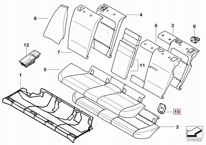фото №7, Оригінальний номер bmw заглушка кронштейни isofix bmw 1 f20