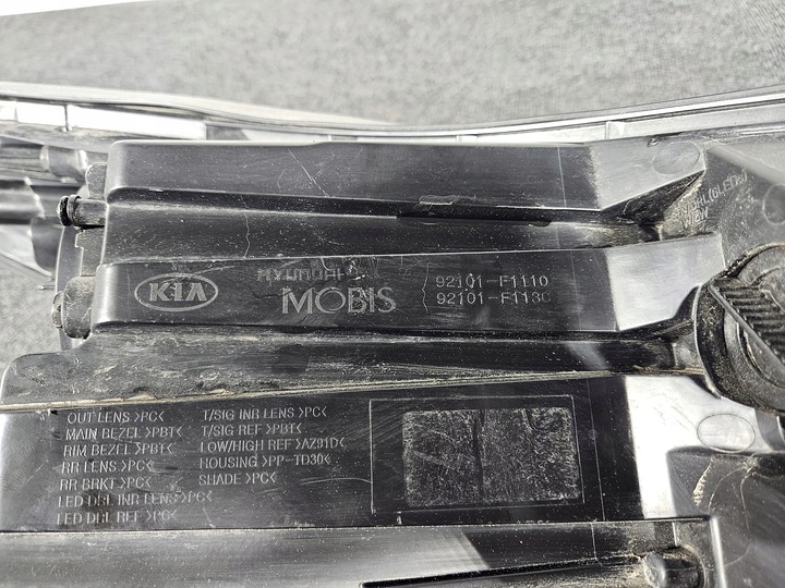 фото №11, Kia sportage iv 4 15- ксенон лампа перед лівий ліва 92101-f1110 повний гарний