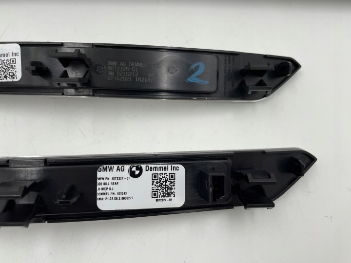 фото №13, Bmw x6 g06 f96 планки накладки пороговые комплект 8072328 8072327
