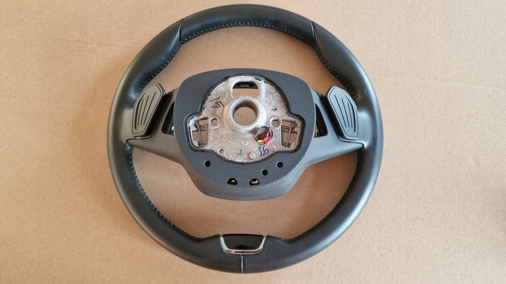 фото №6, Кермо шкіряний skoda octavia iv мультифункція підкермові важелі пелюстки f1