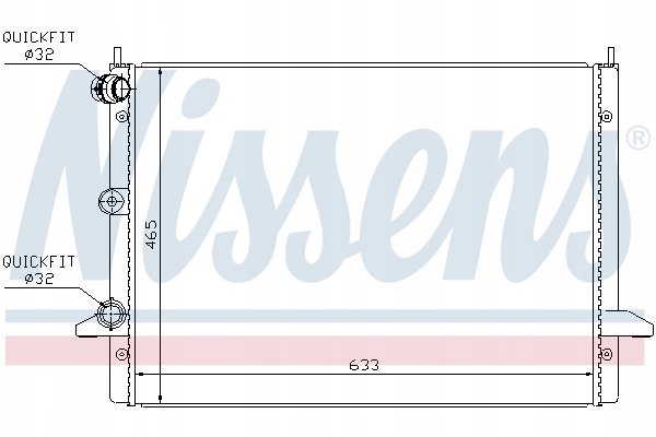 фото №15, Nissens 67303 радіаторів, система охолодження двигуна