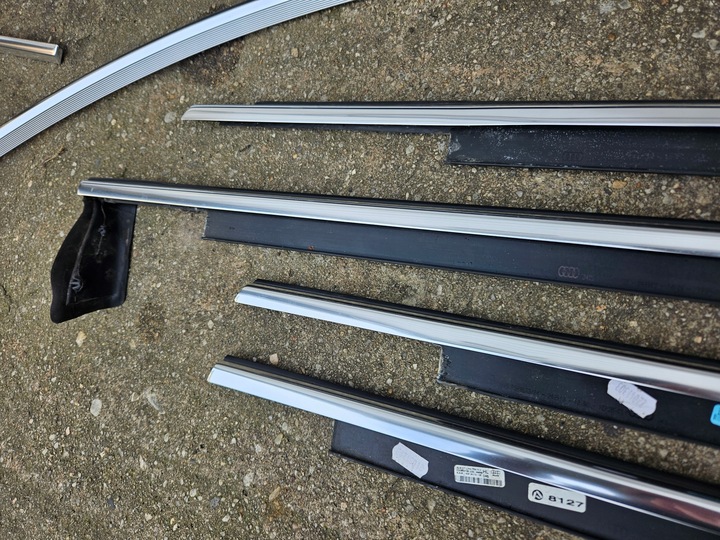 фото №8, Хромированные элементы планки вокруг стекло хром хромированные audi a6 c7 4g sedan