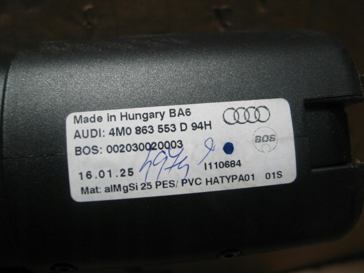 фото №12, Ролета багажника audi q7 4m 4m0 рестайлінг 19r- 4m0863553d jak нова 2025r.