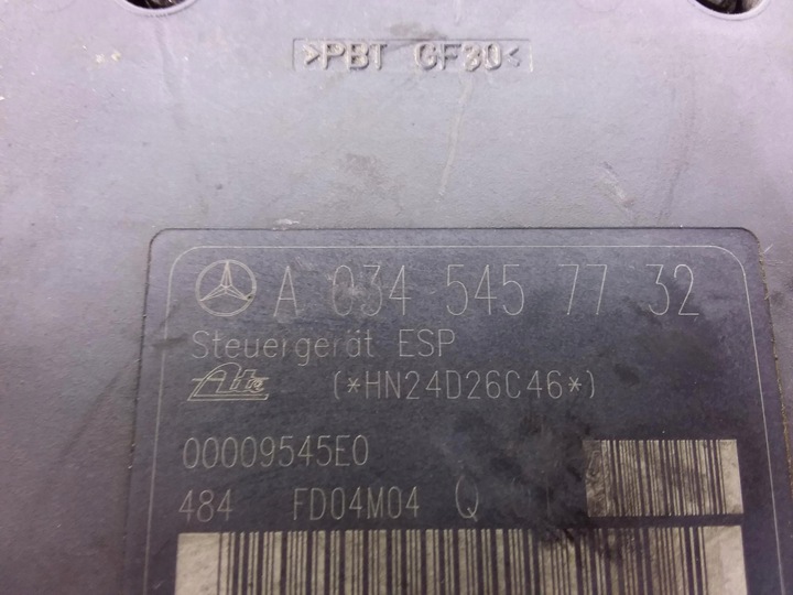 фото №4, Mercedes c w203 2.2cdi насос abs 0054312912