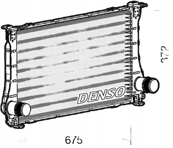 фото №1, Радіаторів повітря інтеркулер dit50011 denso