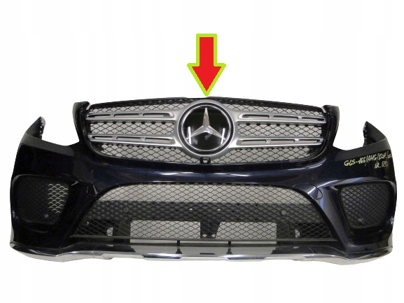 фото №1, Mercedes gls 166 x166 решітка радіатора решітка бампера na камера