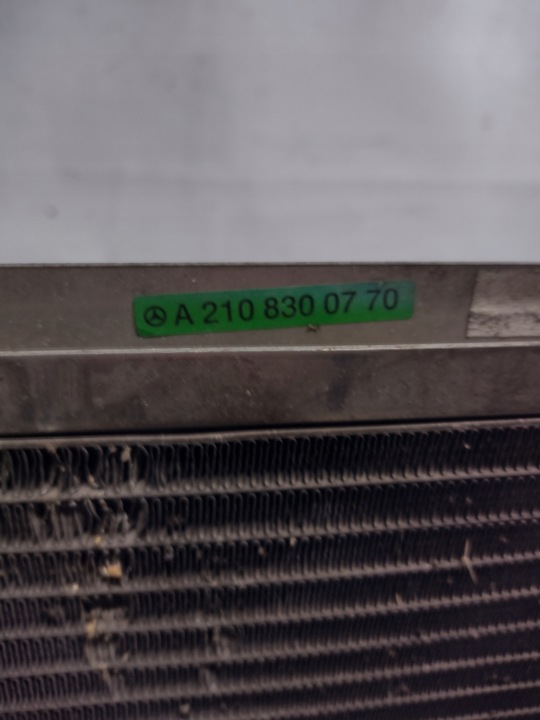 фото №9, Радиатор кондиционера mercedes w210 2,0 компрессор oem номер a2108300770
