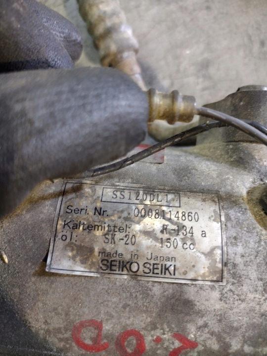 фото №7, Компресор кондиціонера 64528386650 bmw e46 2.0d